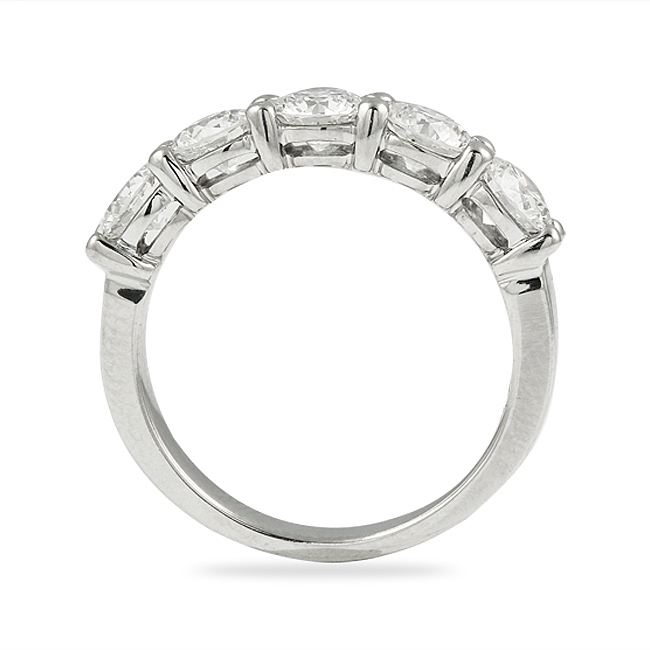 1.75 carat Round Diamond 5-Stone Band