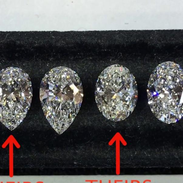 Lauren B Diamond Difference: Pear & Oval Diamonds
