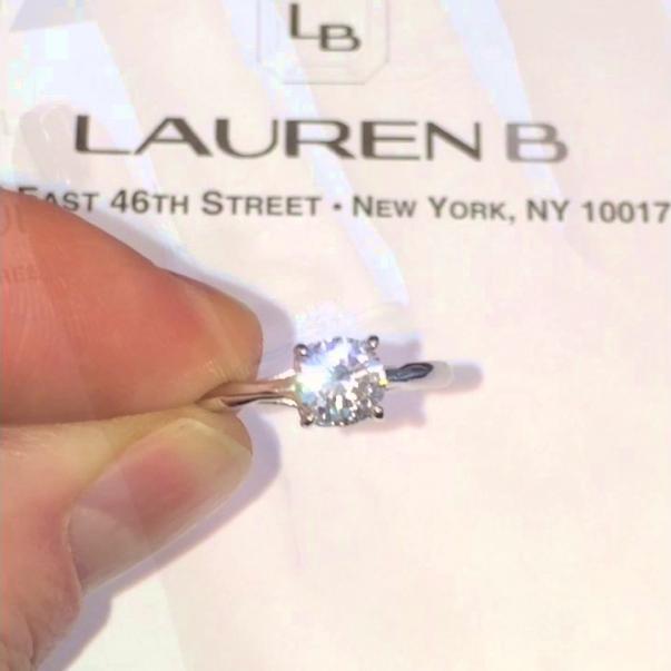 .78 ct Round in Solitaire Design