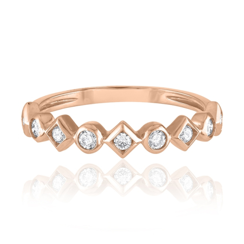 Geometric Bezel Band rg