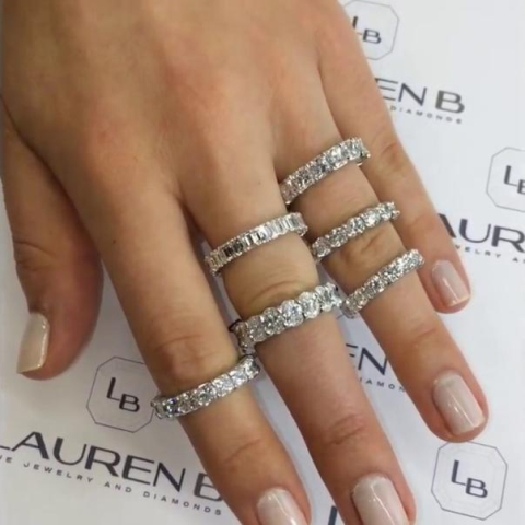 Larger Style Eternity Bands
