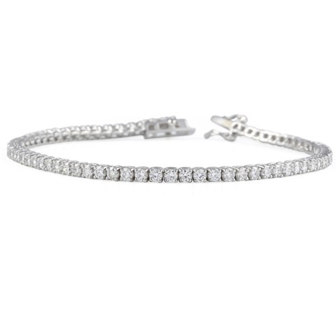 2.80 Lab-Grown Diamond Tennis Bracelet
