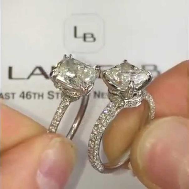 Comparison of 3-Row vs 1-Row Pave
