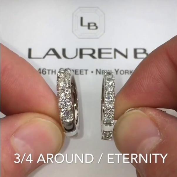 Lauren B Diamond Wedding Eternity Bands