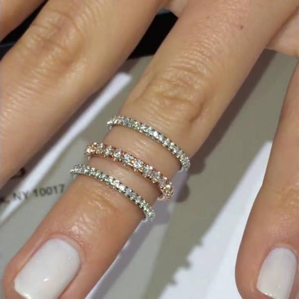 Eternity Band Stack w/Engraving