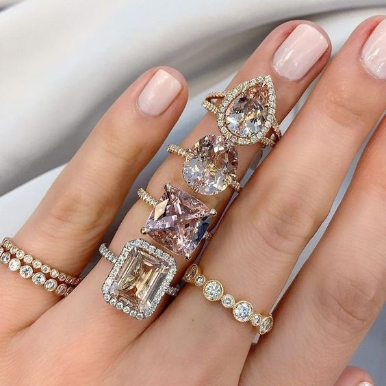 Some of Our Favorite Morganite Rings